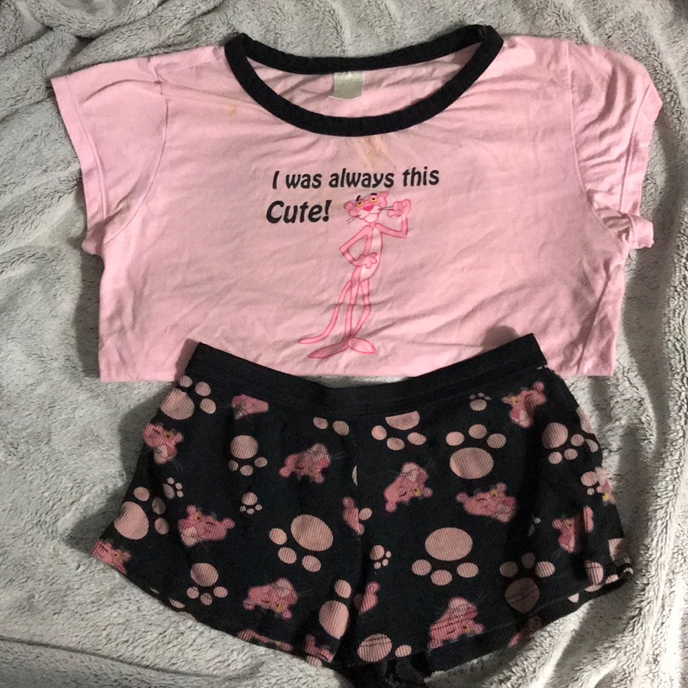 Pink panther pajamas